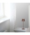 Lampe de table LED 1,5W - Tactile, Dimmable, 3000K, IP54, Boîtier Couleur Corten Sable