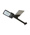 Lampadaire LED hybride 50W avec panneau solaire - 4000lm, IP65, 4000K, batterie 50.000mAh