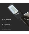 Lampe de rue LED solaire - Série hybride, 6500K