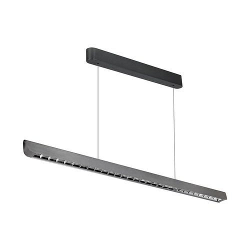 Suspension LED linéaire 36W avec Samsung LED - Gris mat, 120cm, CCT, 3-en-1 couleur, IP20