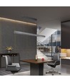 Suspension LED linéaire 36W avec Samsung LED - Gris mat, 120cm, CCT, 3-en-1 couleur, IP20
