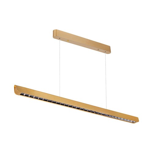Réglette LED 36W suspendue - 2880lm, CCT, gris, avec kit de suspension