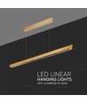 Réglette LED 36W suspendue - 2880lm, CCT, gris, avec kit de suspension