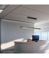 Luminaire LED linéaire suspendu 36W, 3IN1 CCT - 2880lm, gris mat, Samsung LED, avec kit de suspension