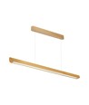 Suspension Linéaire 36W - LED Samsung, Diffuseur Plaque 3en1, Or