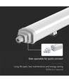 Armature LED étanche complète 60cm 18W - Samsung, IP65, GT-SERIES