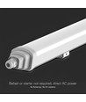 Armature LED étanche complète 60cm 18W - Samsung, IP65, 6500K, GT-Series