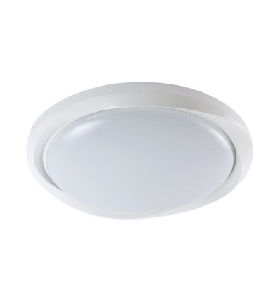 Plafonnier LED 60W avec télécommande - Ø49,2cm, dimmable, 3-en-1 CCT, 100lm/W, fonction veilleuse