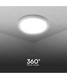Plafonnier LED 60W avec télécommande - Ø49,2cm, dimmable, 3-en-1 CCT, 100lm/W, fonction veilleuse
