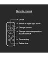 Plafonnier LED Designer 60W avec télécommande - 6000lm, dimmable, 3-en-1 CCT, source lumineuse incluse