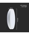 Plafonnier LED 40W dimmable - Ø40cm, CCT, 3 couleurs de lumière, télécommande