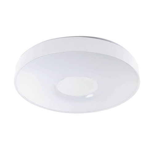 Plafonnier LED designer 60W avec télécommande - 6000lm, dimmable, 3-en-1 CCT, diffuseur blanc