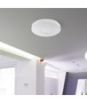 Plafonnier LED designer 60W avec télécommande - 6000lm, dimmable, 3-en-1 CCT, diffuseur blanc