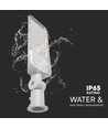 Lampadaire LED 150W avec Samsung chip - 135lm/W, IP65, 6500K, PRO Series