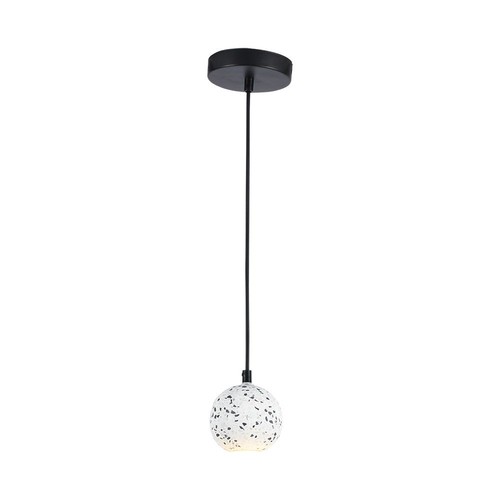 Suspension LED design - blanc, avec douille G9