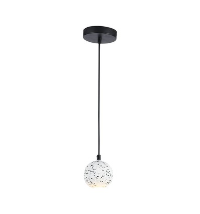 Suspension LED design - blanc, avec douille G9