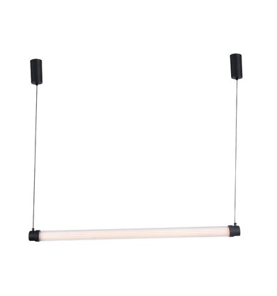 Suspension LED Designer 10W - Noir/blanc, 1300lm, 3000K, design moderne