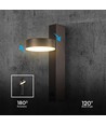 Applique murale 8W avec USB - 3000K, noir, source lumineuse incl.