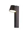Applique murale LED 8W avec USB - 3000K, 900lm, IP20, noir, orientable, intérieur, source lumineuse incl.