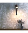 Applique murale LED 8W avec USB - 3000K, 900lm, IP20, noir, orientable, intérieur, source lumineuse incl.
