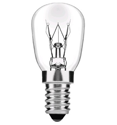 Ampoule halogène E14 25W pour réfrigérateur - 130lm, Max. -20°C