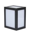 Applique murale LED 12W - 3000K, boîtier noir