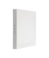 Plafonnier LED carré 18W - 1800lm, 3000K, blanc chaud, panneau rétroéclairé