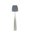 Lampe de table LED rechargeable 2W-3W - Ø8cm, dimmable 3 étapes, blanc, incl. câble USB