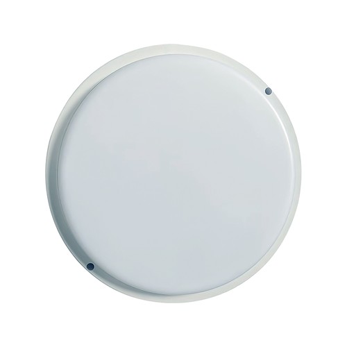 Applique murale/plafonnier extérieur 24W - IP54, Ø24cm, Hauteur 3,8cm, hublot