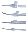 Timer+dimmer RF sans fil avec télécommande - Embout inclus, pour 230V 8x16 CLIP-ON Neon Flex, fonction mémoire, max. 50 m