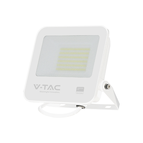 Projecteur LED 50W - IP65, blanc, lampe de travail, puce Samsung, 6500K, verre dépoli gris