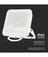 Projecteur LED 50W - IP65, blanc, lampe de travail, puce Samsung, 6500K, verre dépoli gris
