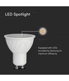 Spot LED GU10 6W - Puce LED Samsung