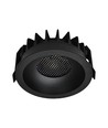 Downlight LED 18W sans éblouissement RA90 CCT Ø106mm - 3 températures de couleur, face noire, trou : Ø95mm, nid d'abeille