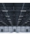 Réglette LED Prismatique 120cm 40W - 120lm/W, 3-en-1 CCT, IP20 intérieur