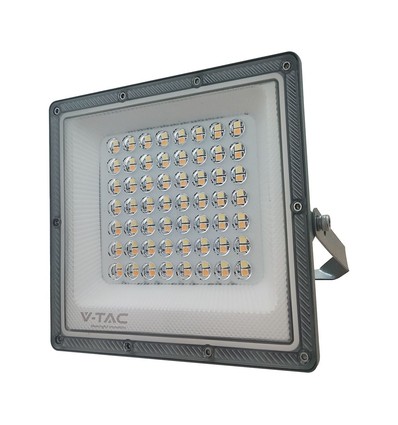 Projecteur LED 50W CCT - IP65, boîtier gris, 3 couleurs de lumière