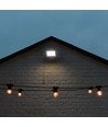 Projecteur LED 50W CCT - IP65, boîtier gris, 3 couleurs de lumière