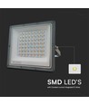 Projecteur LED 50W CCT - IP65, boîtier gris, 3 couleurs de lumière