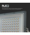 Projecteur LED 50W CCT - IP65, boîtier gris, 3 couleurs de lumière