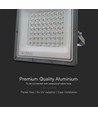 Projecteur LED 50W CCT - IP65, boîtier gris, 3 couleurs de lumière