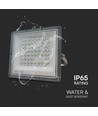 Projecteur LED 50W CCT - IP65, boîtier gris, 3 couleurs de lumière