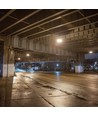 Suspension LED High Bay 100W, CCT - 3 couleurs, IP65, Ø23,5cm