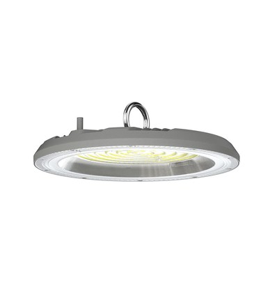 High bay LED 150W, CCT - 82lm/W, Ø27,7cm, 3 couleurs de lumière, IP20 intérieur
