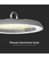 High bay LED 150W, CCT - 82lm/W, Ø27,7cm, 3 couleurs de lumière, IP20 intérieur