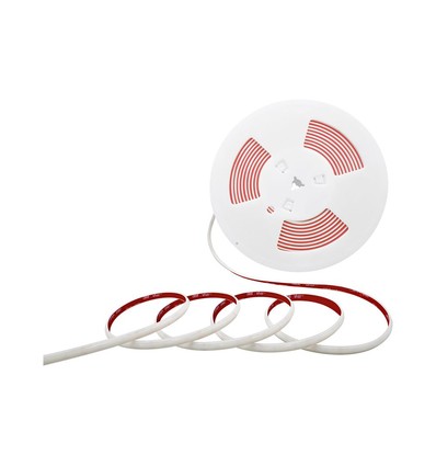 Kit ruban LED COB 10m 12,5W/m, 3000K - IP65, 1100lm/m, 286 LED par mètre, largeur 8mm