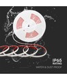 Kit ruban LED COB 10m 12,5W/m, 3000K - IP65, 1100lm/m, 286 LED par mètre, largeur 8mm
