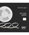 Strip LED 10m 10,5W/m - IP65, 120 LED par mètre, 6500K, Plug & Play