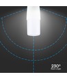 Ampoule LED E14 7,5W - T37, puce LED Samsung, blanc chaud