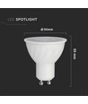 Ampoule LED GU10 6W - Samsung LED chip, 445lm, 110°, 4000K, remplace 60W