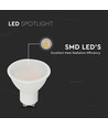 Spot LED GU10 10W - Givré
